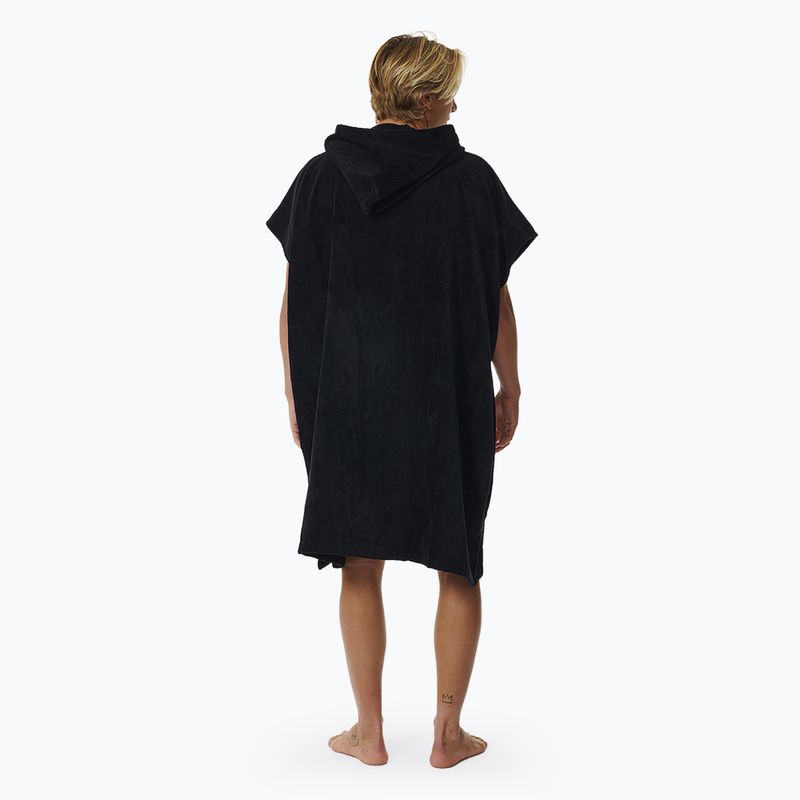 Vyriškas pončas Rip Curl Logo Hooded black 3