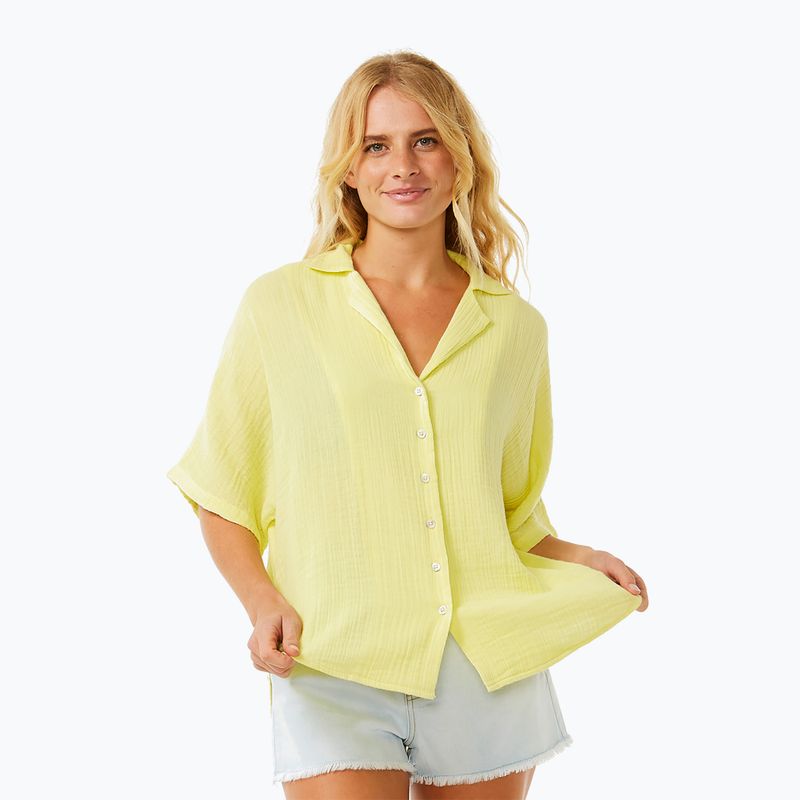 Moteriški marškinėliai Rip Curl Premium Surf bright yellow 4