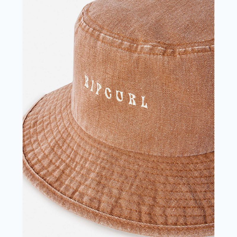 Moteriška skrybėlė Rip Curl Washed UPF Mid Brim washed brown 5