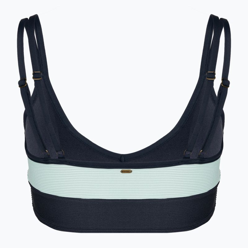 Maudymosi kostiumėlio viršus Rip Curl Block Party Spliced Crop navy 2