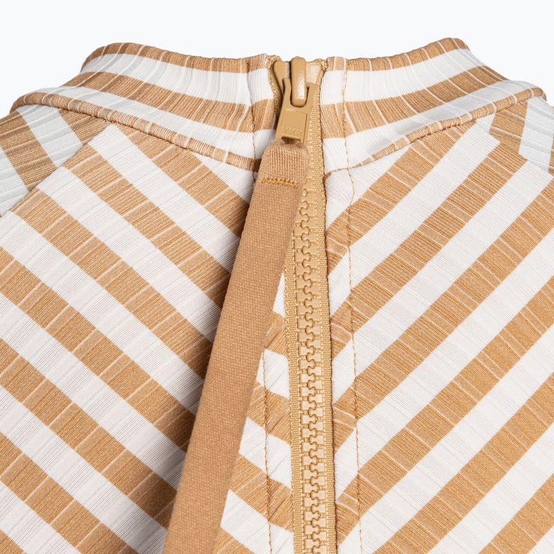 Moteriškas vientisas maudymosi kostiumėlis Rip Curl Premium Surf LS Surf light brown 5