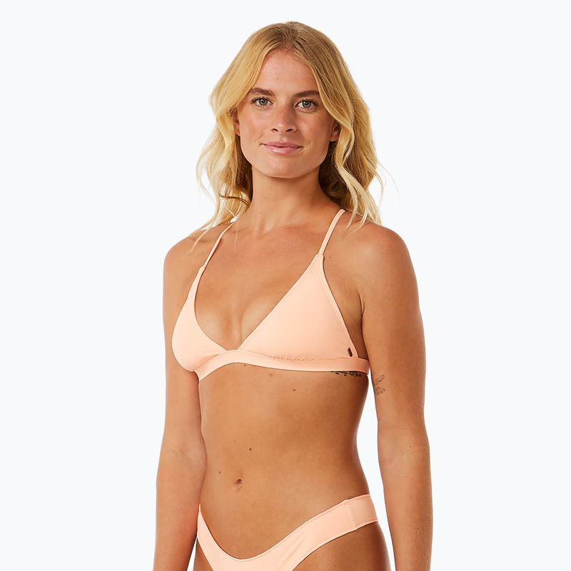 Maudymosi kostiumėlio viršus Rip Curl Classic Surf Xback Tri bright peach 4