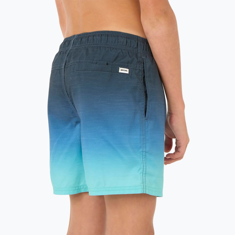 Vaikiški maudymosi šortai Rip Curl Fade Volley vintage navy 4