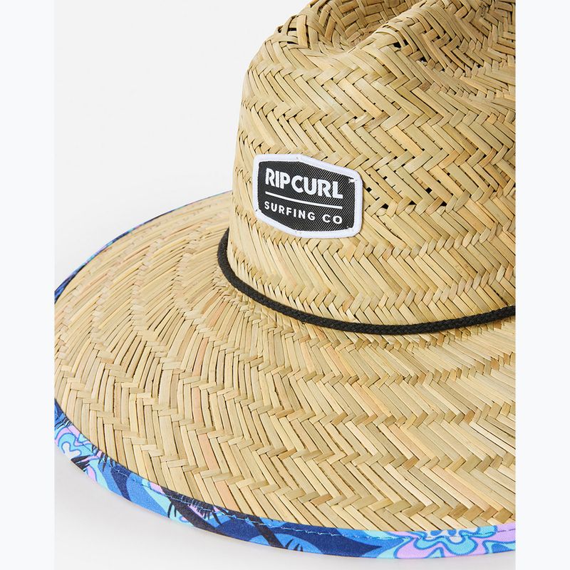 Vyriška skrybėlė Rip Curl Mix Up Straw blue yonder 5