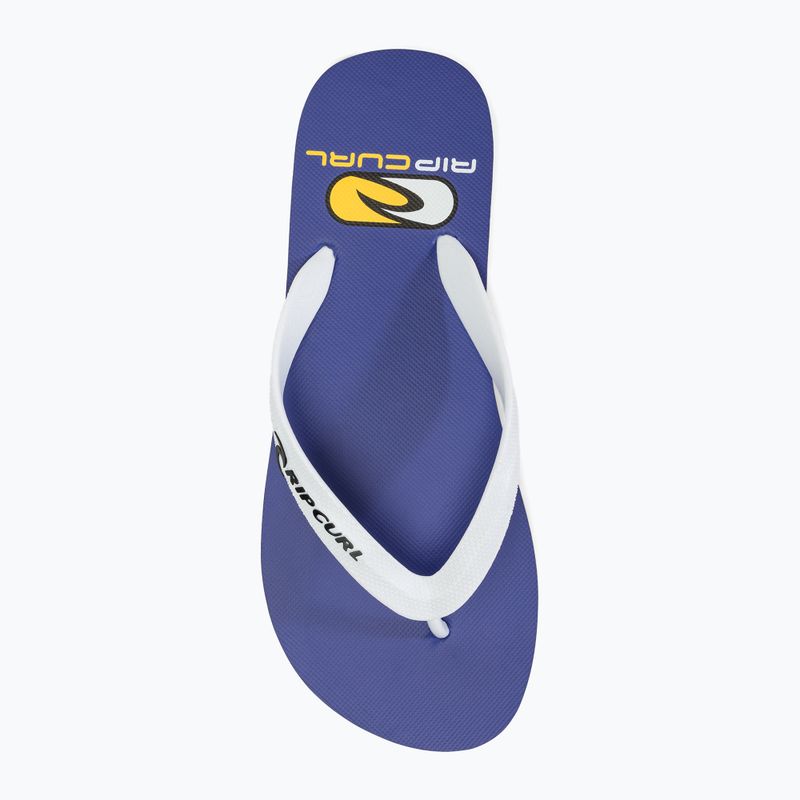 Vyriškos šlepetės per pirštą Rip Curl Foamies Bloom Open Toe deep blue 5