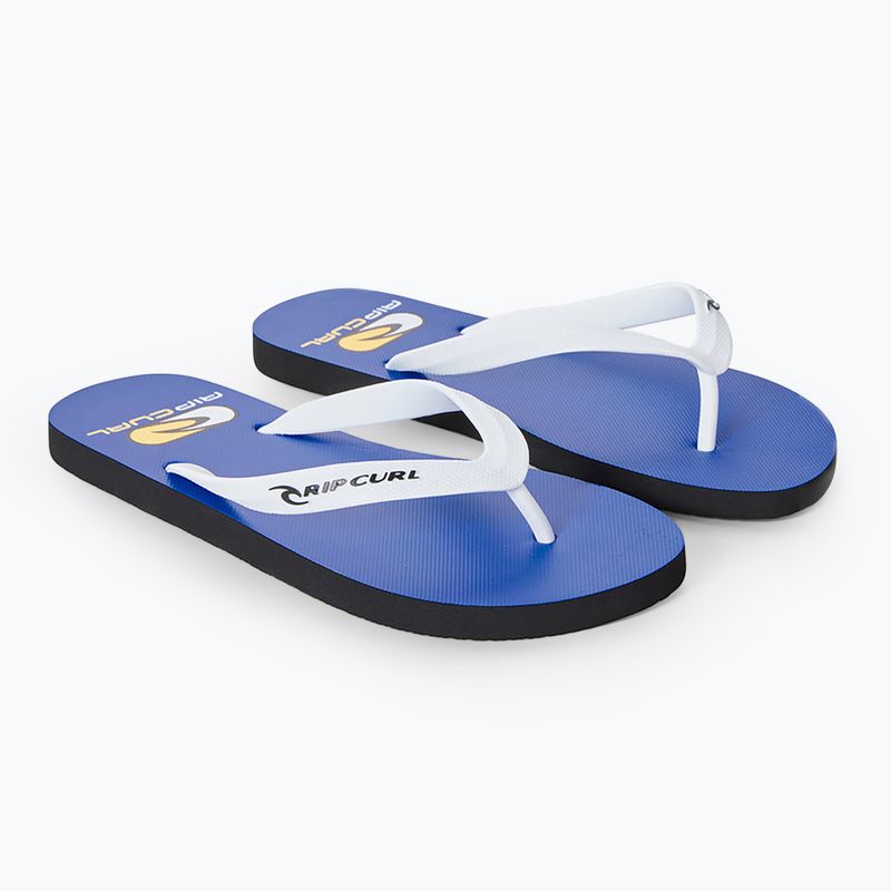 Vyriškos šlepetės per pirštą Rip Curl Foamies Bloom Open Toe deep blue 8