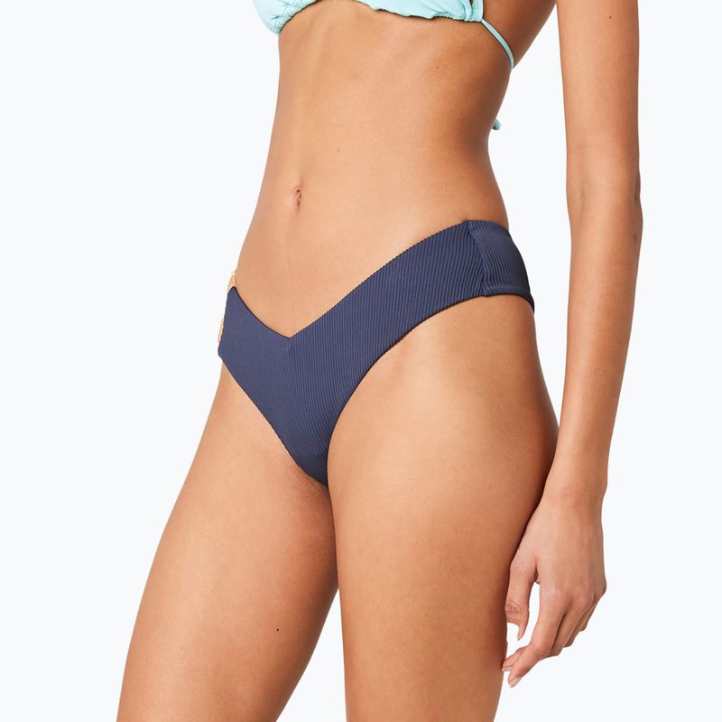 Maudymosi kostiumėlio apačia Rip Curl Block Party Hi Leg Skimpy navy 7