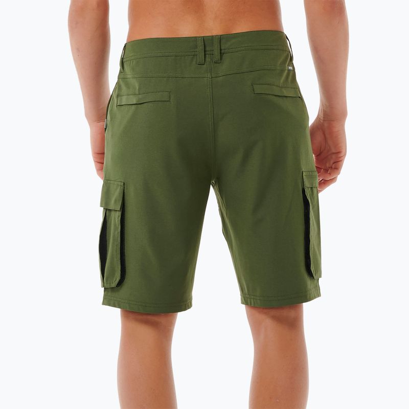 Vyriški šortai Rip Curl Boardwalk Classic Surf Cargo dark olive 3