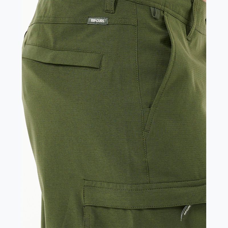 Vyriški šortai Rip Curl Boardwalk Classic Surf Cargo dark olive 5