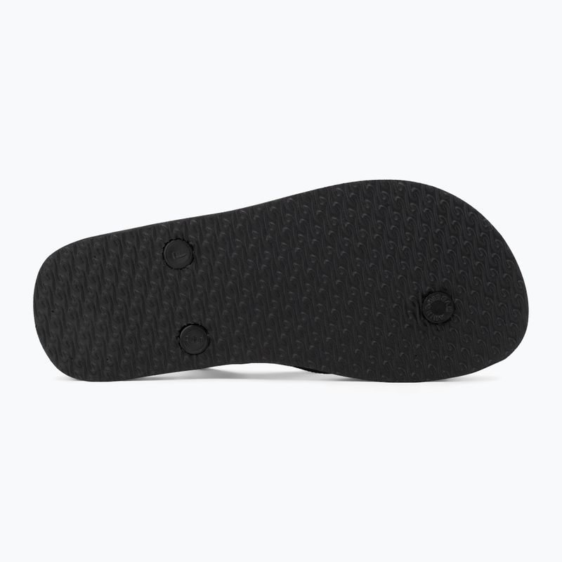 Vaikiškos šlepetės per pirštą Rip Curl Wetty Fade Bloom washed black 4