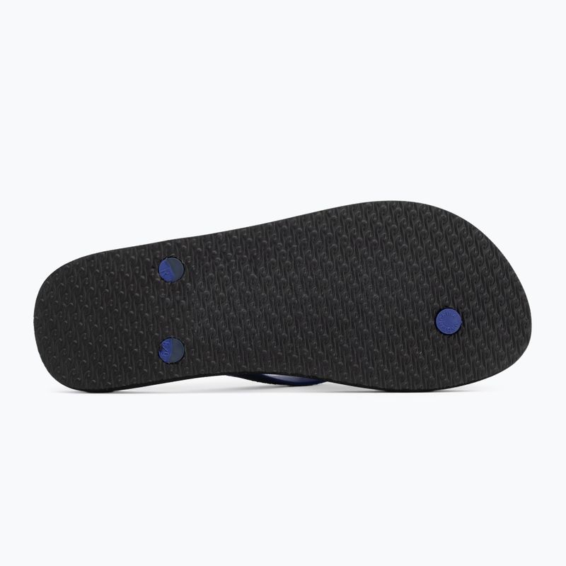 Vyriškos šlepetės per pirštą Rip Curl Wetty Fade Bloom navy 4