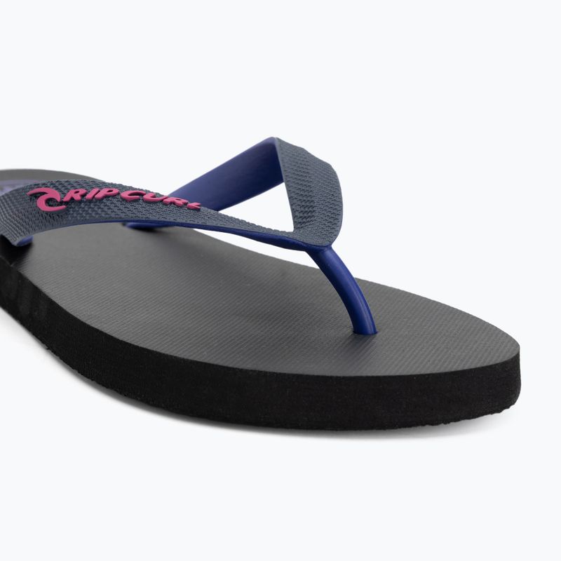 Vyriškos šlepetės per pirštą Rip Curl Wetty Fade Bloom navy 7