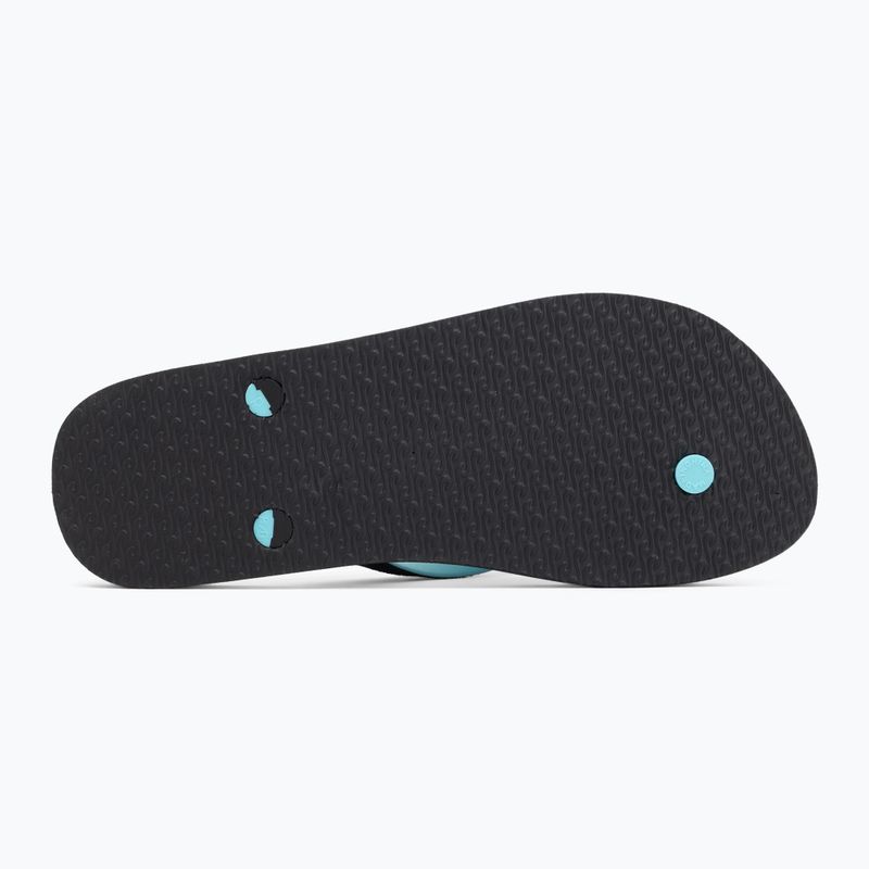 Vyriškos šlepetės per pirštą Rip Curl Wetty Fade Bloom washed black 4