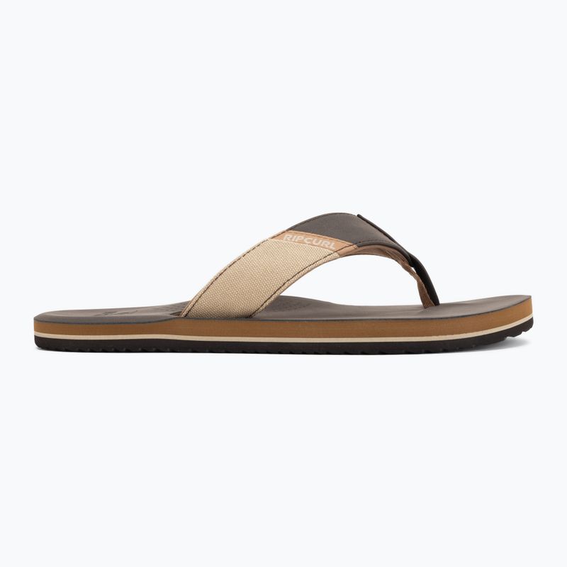 Vyriškos šlepetės Rip Curl Oxford Bloom brown 2