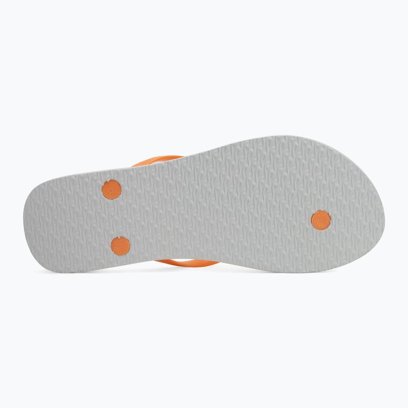 Moteriškos šlepetės per pirštą Rip Curl Bondi Bloom mango 4