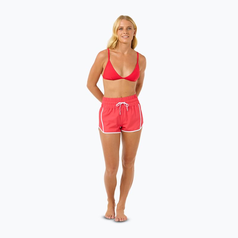 Moteriški maudymosi šortai Rip Curl High Waist Retro Volley 3" hibiscus red 2