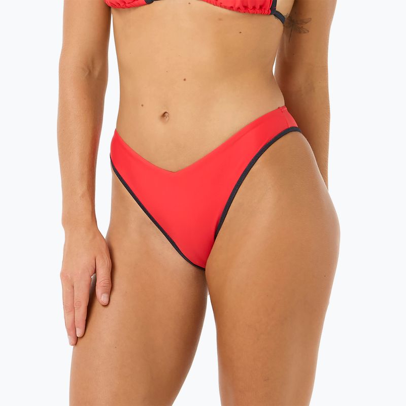 Maudymosi kostiumėlio apačia Rip Curl V 80 High Skimpy Leg red 5