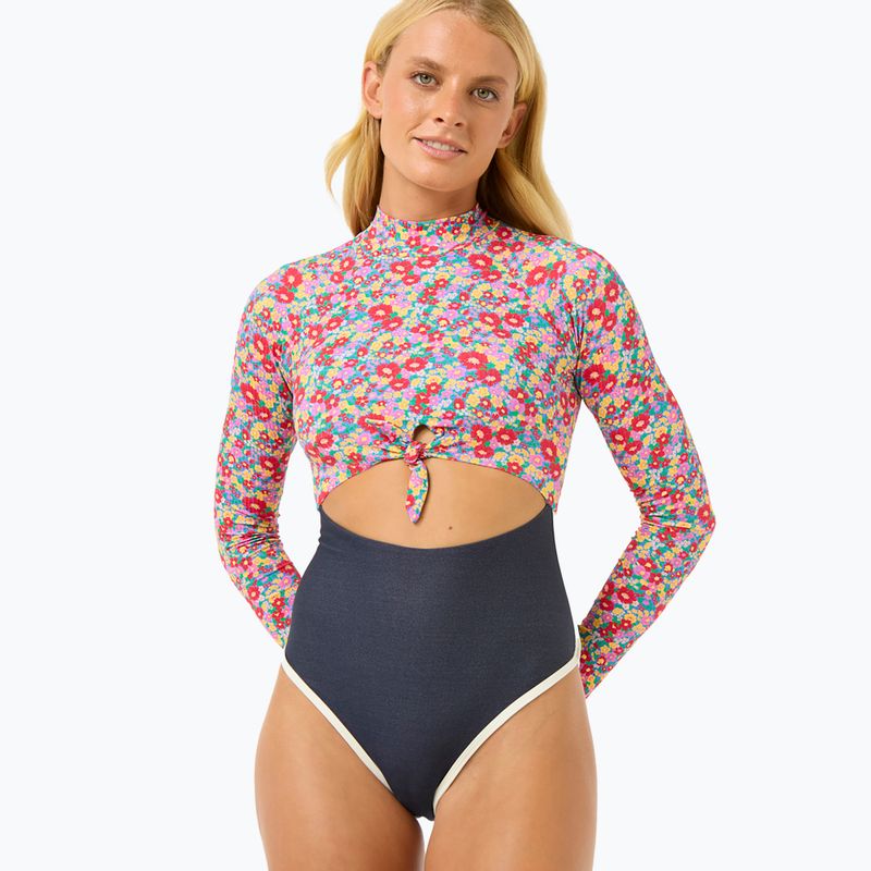 Moteriškas vientisas maudymosi kostiumėlis Rip Curl Las Flores Surf Suit multicolor