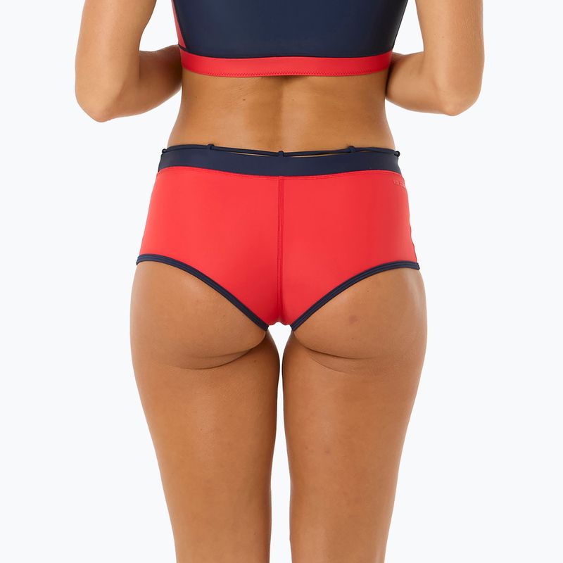 Maudymosi kostiumėlio apačia Rip Curl Noughties Low Rise Victoria Vergara red/dark blue 5