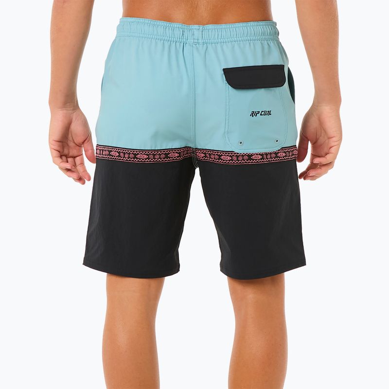 Vyriški maudymosi šortai Rip Curl Raw Energy Split Volley black 3