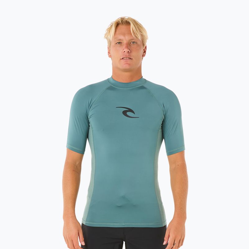 Rip Curl Waves UPF Performance vyriški maudymosi marškinėliai bluestone