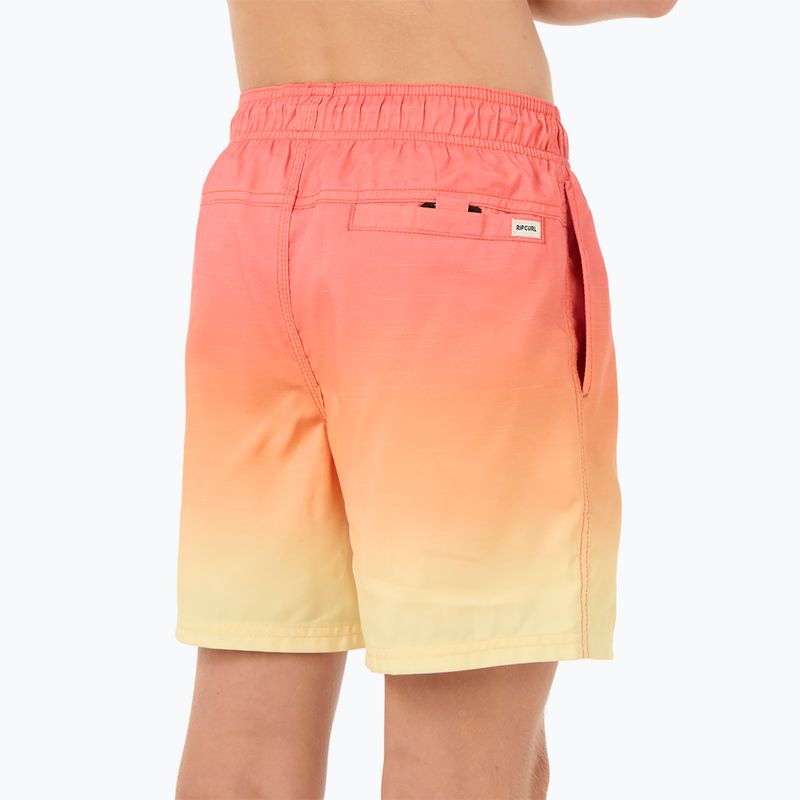 Vaikiški maudymosi šortai Rip Curl Fade Volley watermelon 5