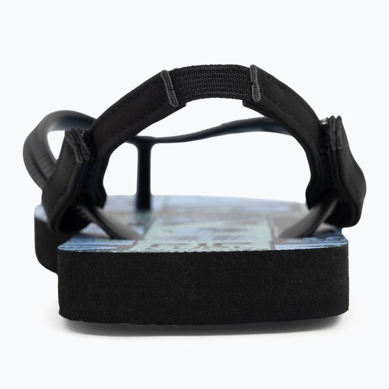 Vaikiškos šlepetės per pirštą Rip Curl Grom Energy Bloom black/blue 6