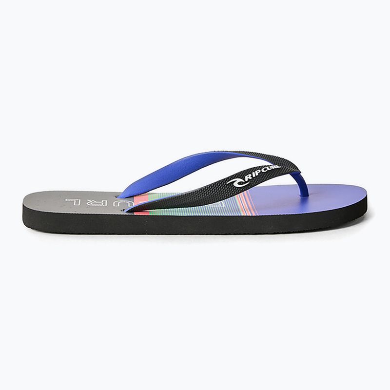Vyriškos šlepetės per pirštą Rip Curl Breakers Bloom ice blue 8