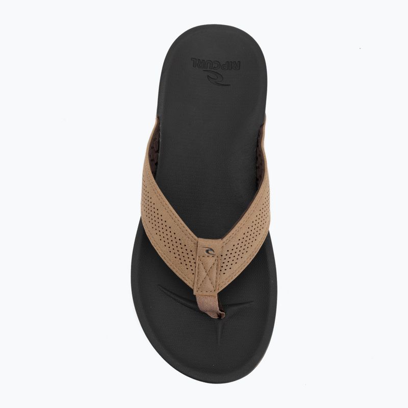 Vyriškos šlepetės Rip Curl Chiba Bloom Open Toe brown/black 5