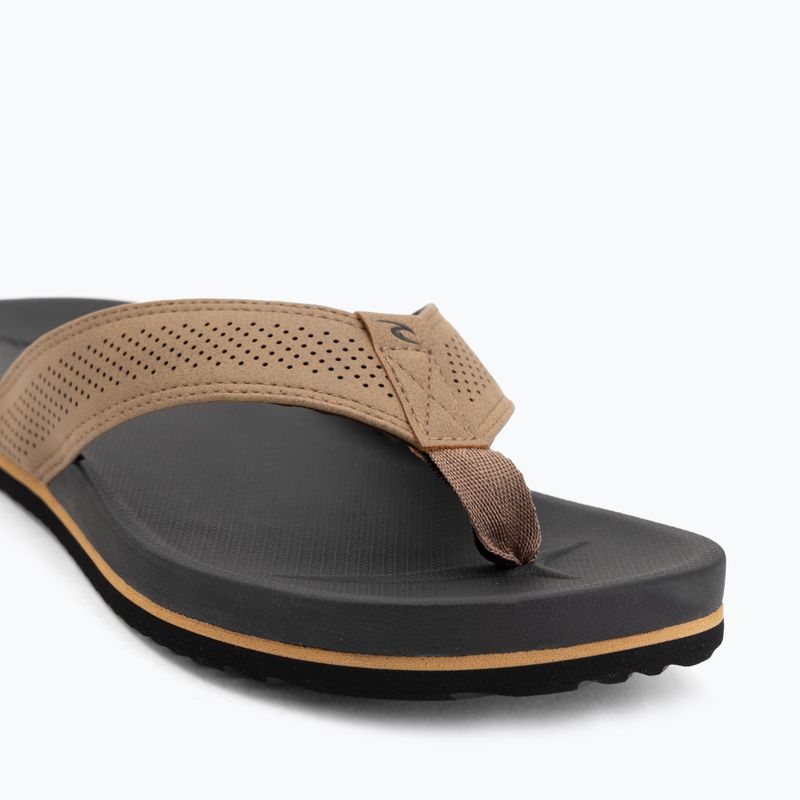Vyriškos šlepetės Rip Curl Chiba Bloom Open Toe brown/black 7