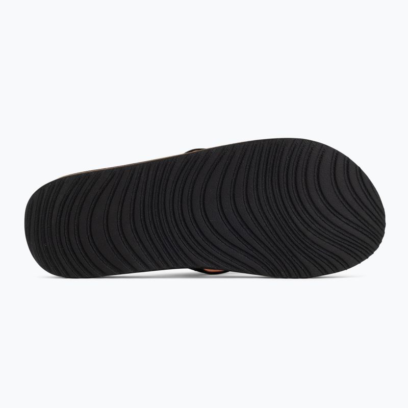 Vyriškos šlepetės per pirštą Rip Curl Ripper Bloom black/orange 4