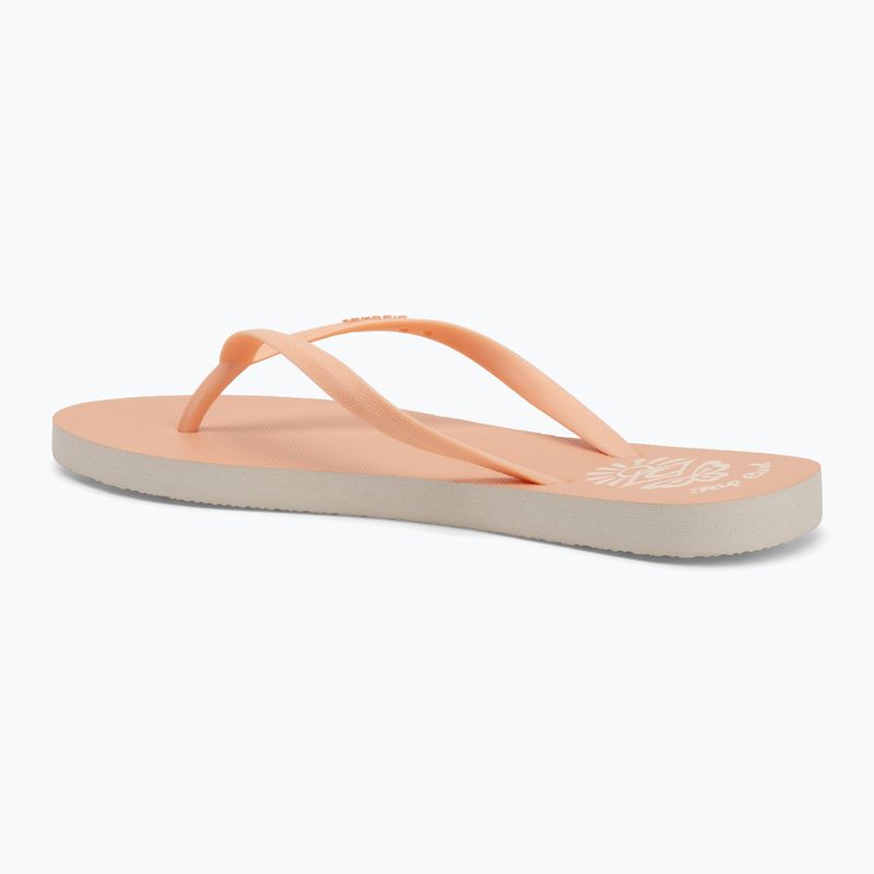 Moteriškos šlepetės per pirštą Rip Curl Icons Of Surf Bloom peach 3