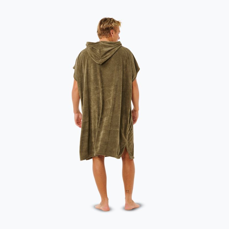 Vyriškas pončas Rip Curl Brand Hooded olive 2
