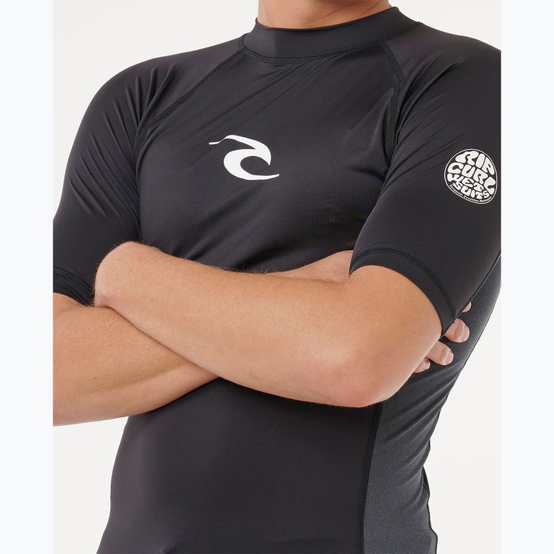 Vyriški plaukimo marškinėliai Rip Curl Waves Upf Perf black 6