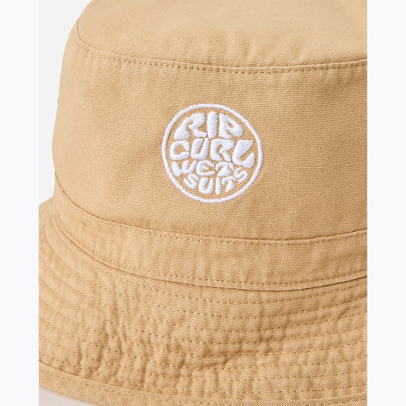 Skrybėlė Rip Curl Wetty Icon Bucket Hat khaki 5