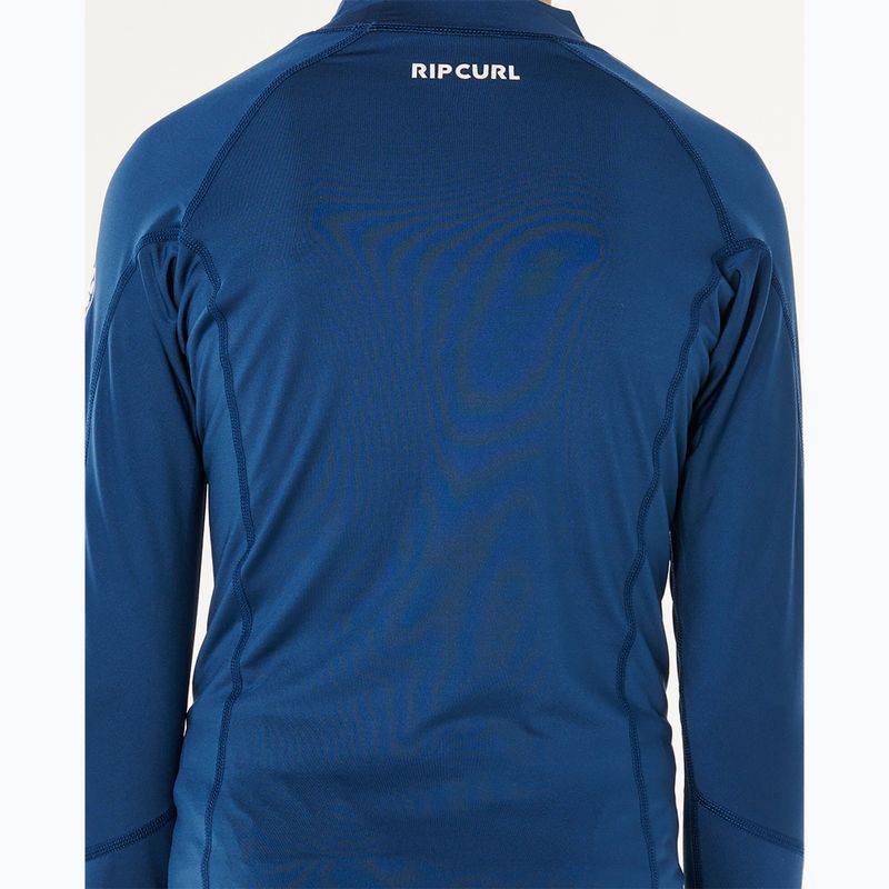 Vaikiška plaukimo ilgomis rankovėmis marškinėliai Rip Curl Waves Upf light navy 5