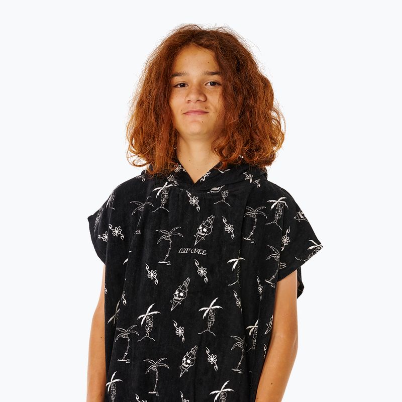 Vaikiškas pončas Rip Curl Mixed Hooded Towel black 5