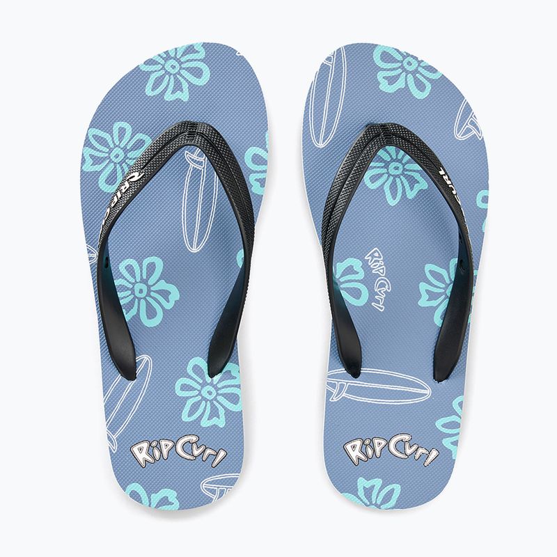 Vaikiškos šlepetės Rip Curl Sessions Bloom Open Toe faded denim 5