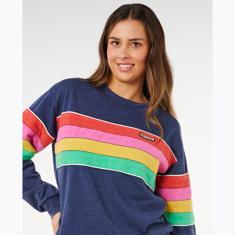 Moteriškas džemperis Rip Curl Surf Revival Relaxed Crew dark navy 5