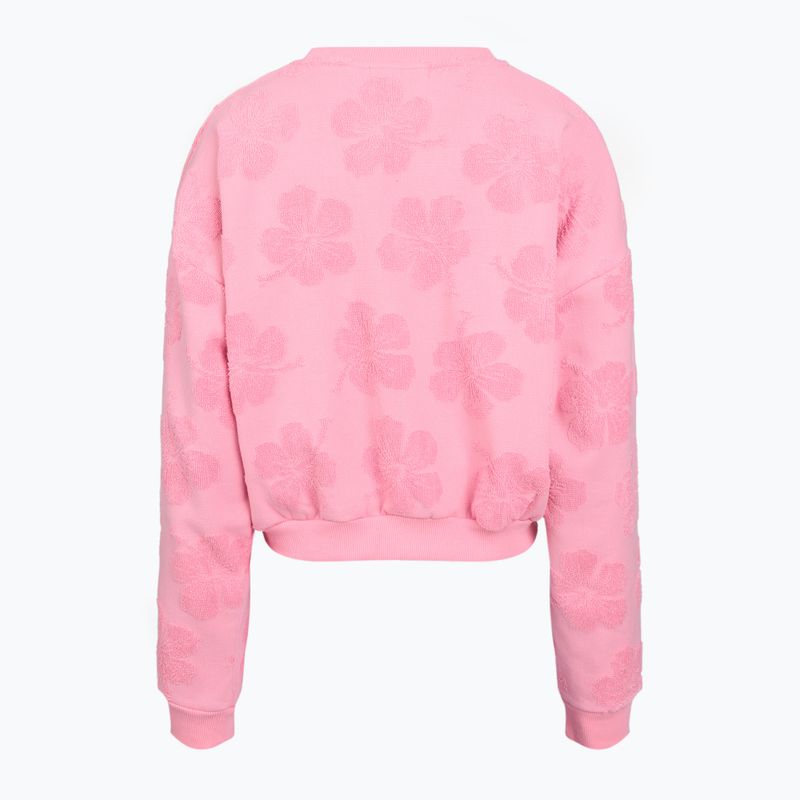 Moteriškas džemperis Rip Curl Paradise Terry Crew pink 2