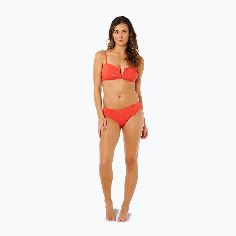 Maudymosi kostiumo apatinė dalis Rip Curl Oasis Full red 2