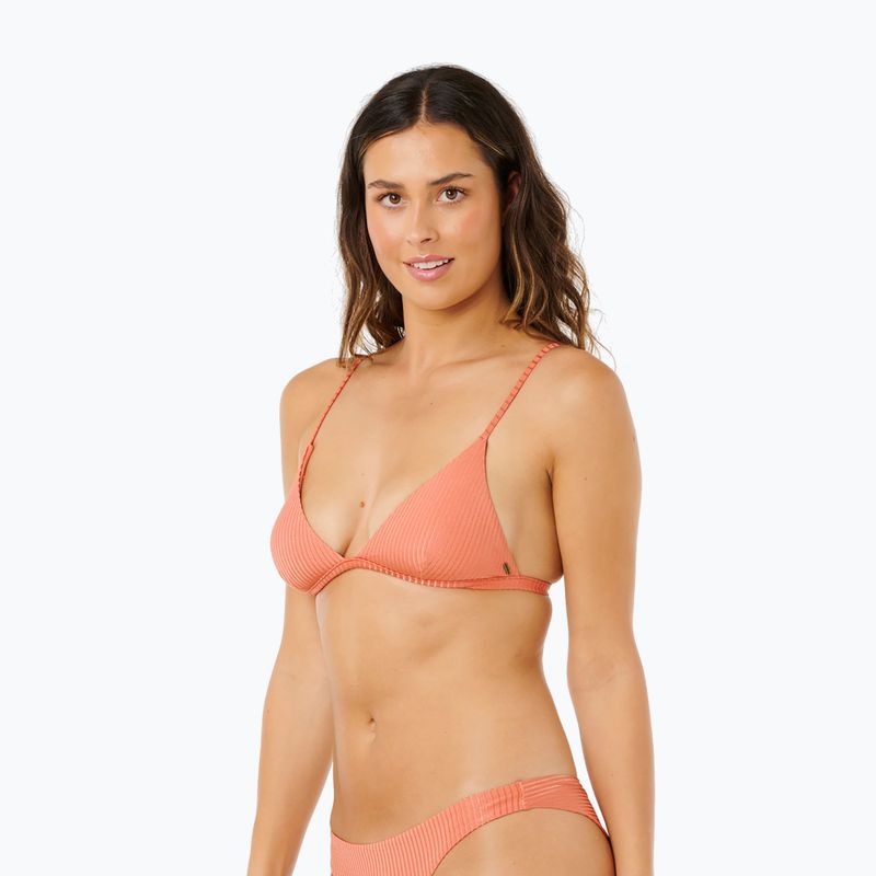 Maudymosi kostiumėlio viršus Rip Curl Luxe Surf Fixed Tri red 4