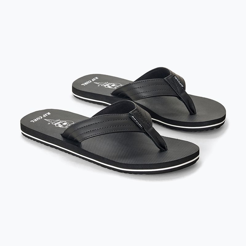 Vaikiškos šlepetės Rip Curl Ripper 2 Bloom black/white 2
