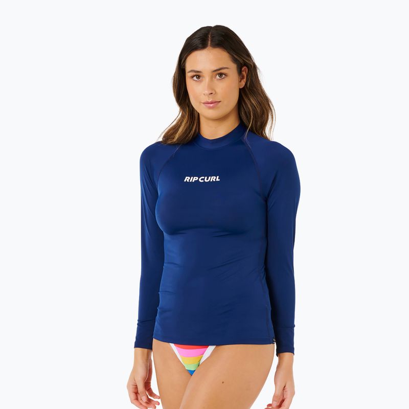 Moteriški plaukimo marškinėliai ilgomis rankovėmis Rip Curl Classic Surf UPF Rashguard dark navy 4
