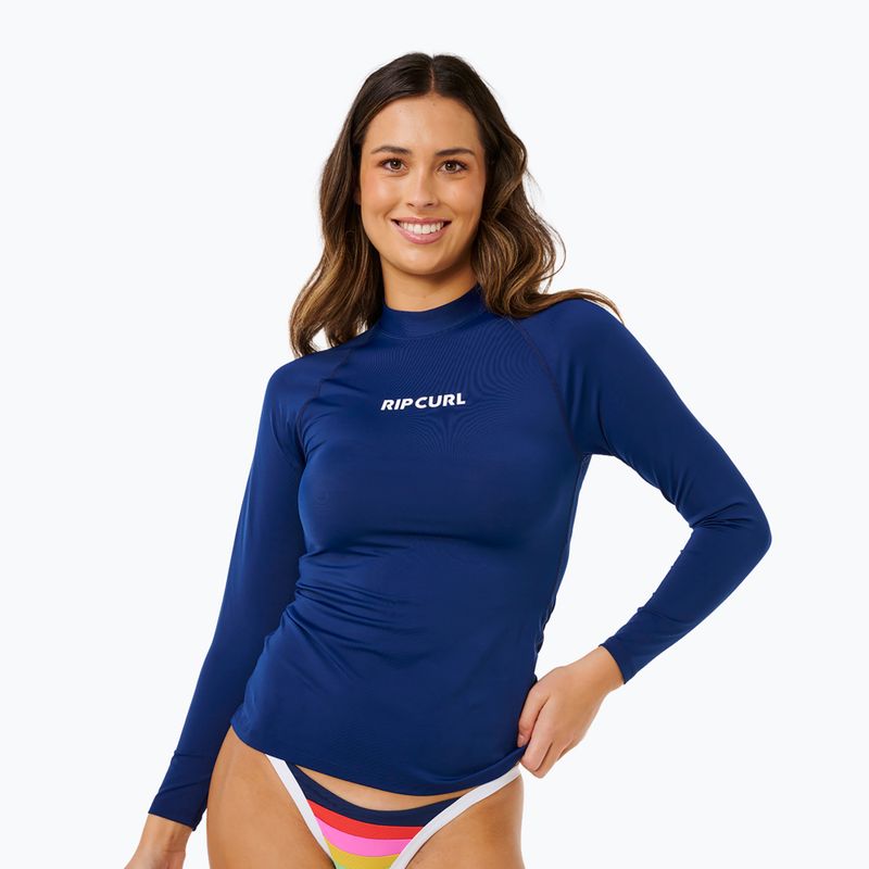 Moteriški plaukimo marškinėliai ilgomis rankovėmis Rip Curl Classic Surf UPF Rashguard dark navy 5