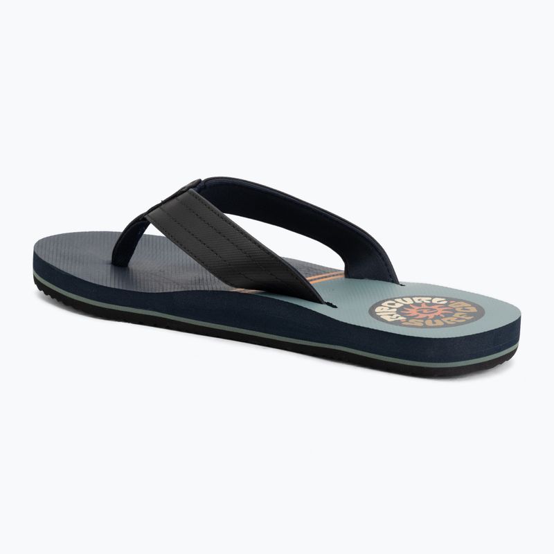 Vyriškos šlepetės Rip Curl Ripper Bloom moss 3