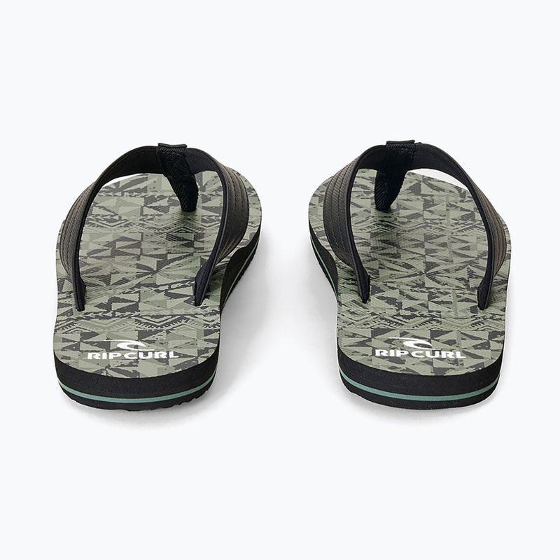 Vyriškos šlepetės Rip Curl Ripper Bloom military green 3