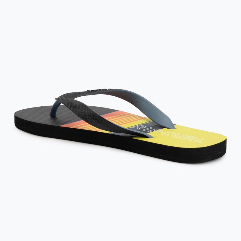 Vyriškos šlepetės Rip Curl Daybreaker Bloom Open Toe neon lime 3