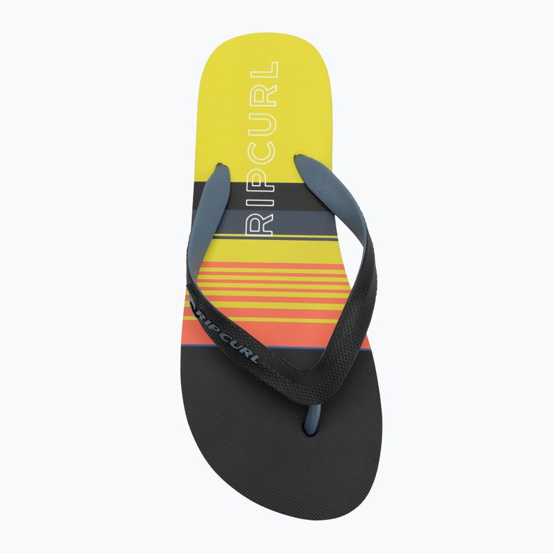 Vyriškos šlepetės Rip Curl Daybreaker Bloom Open Toe neon lime 5