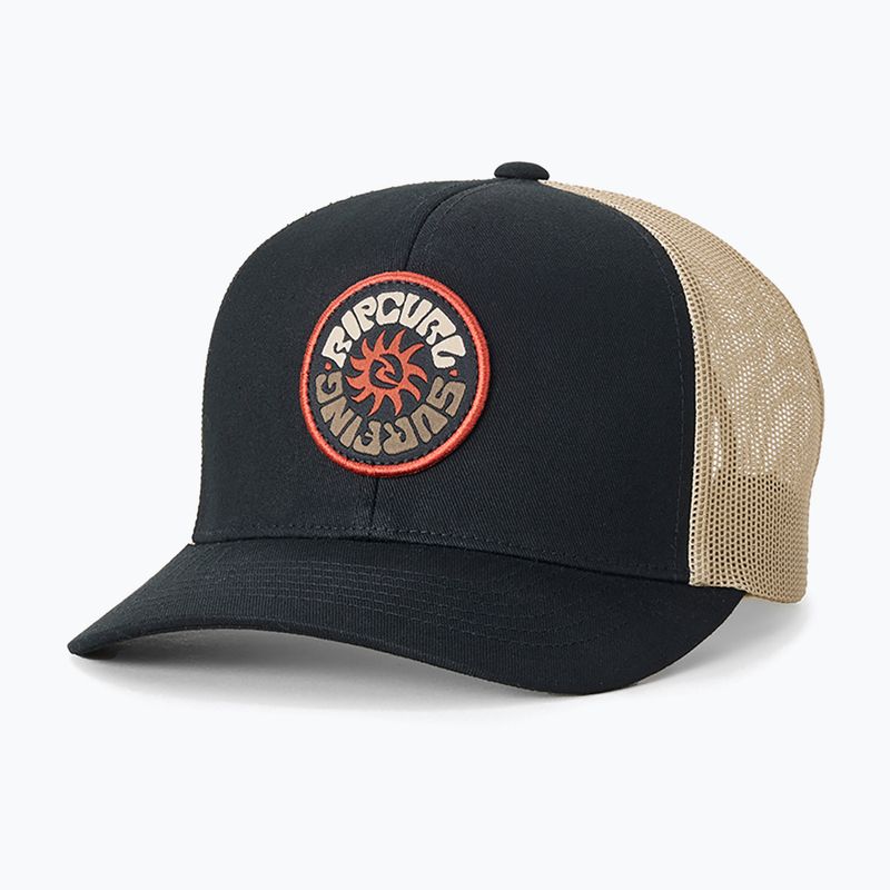 Vyriška kepurė su snapeliu Rip Curl Custom Curve Trucker black/khaki 2